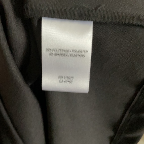 NWT-Nina Leonard Black Dress - Picture 4 of 5